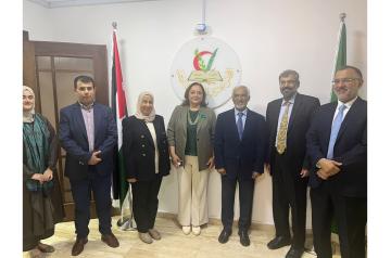 لجنة الطب التلطيفي تزور سعادة الأمين العام