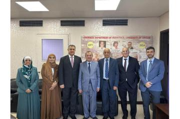 عقد الامتحان النهائي العملي (الأوسكي) لاختصاص طب الأطفال